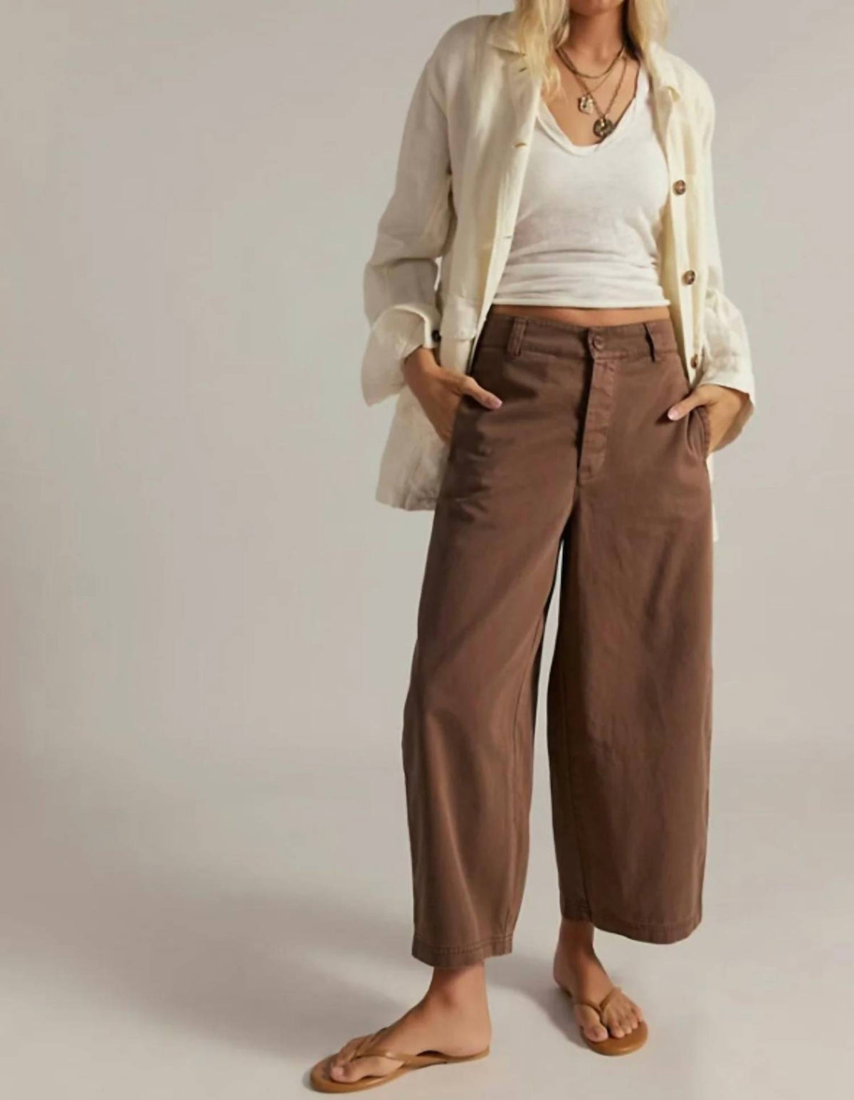 Free People - Laydown Chino Pants