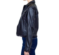 Jakett - Alexa Cropped Leather Jacket