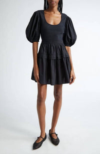 Ulla Johnson - Tilda Mixed Media Mini Dress