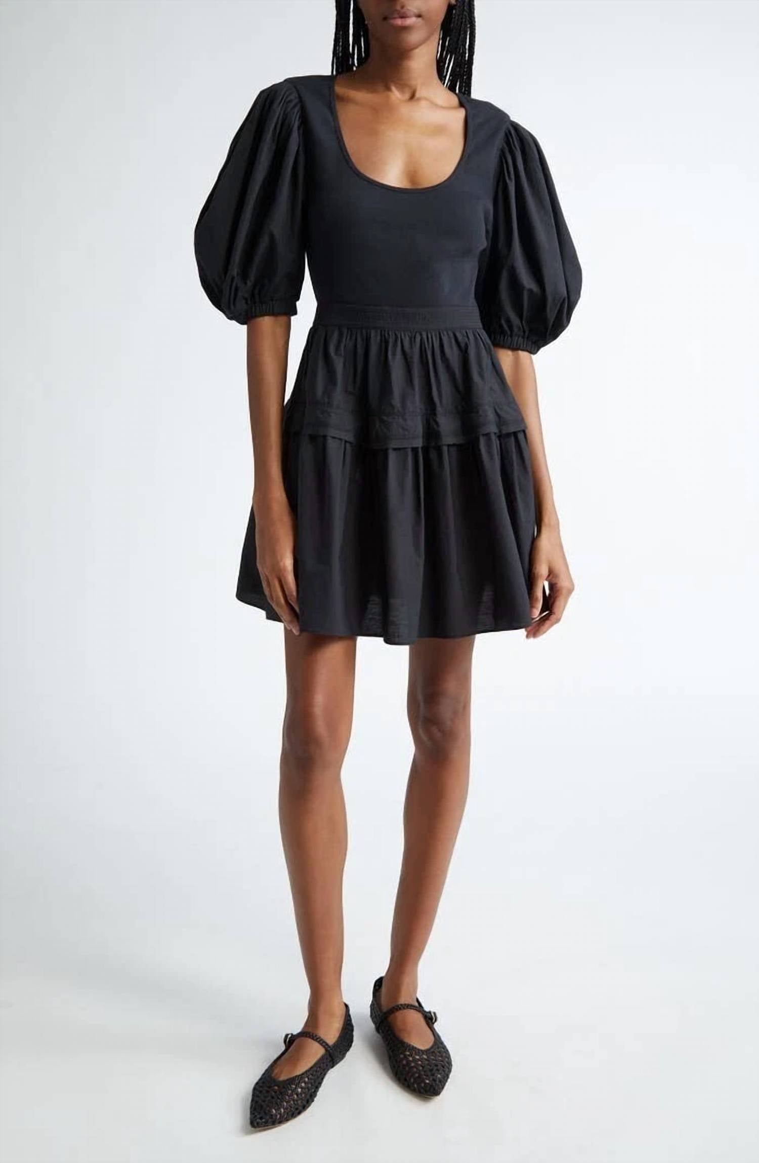 Ulla Johnson - Tilda Mixed Media Mini Dress