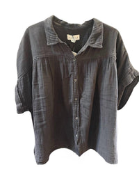 Velvet By Graham & Spencer - Julieta Short Sleeve Button Down Shirt
