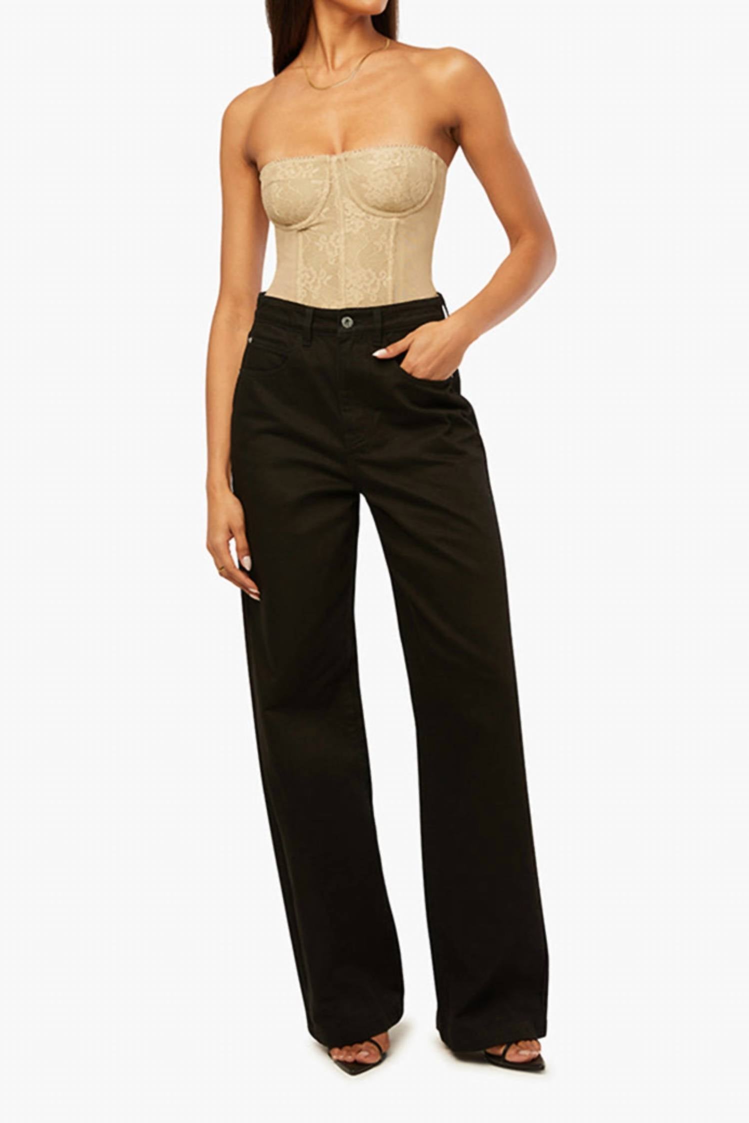 Www - High Rise Wide Leg Pant