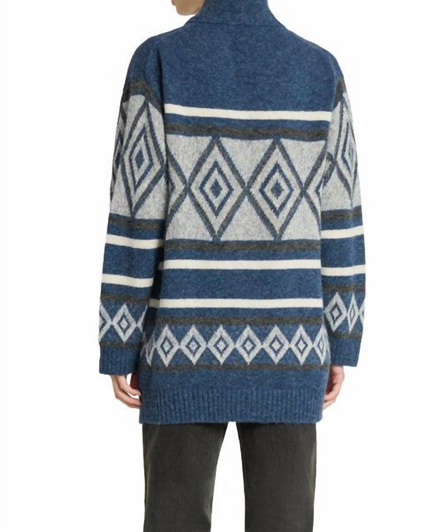 Nation Ltd - Franklyn Fair Isle Cardigan