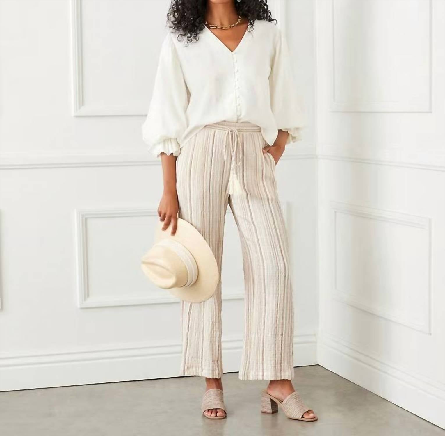Karen Kane - Drawstring Ankle Pants