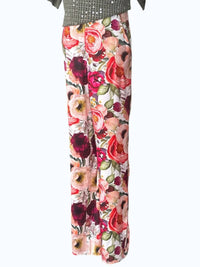 ASTRID Women's Dusty Woven Printed Pants in multi - women's pants