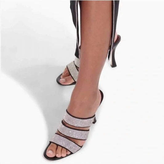 Staud - Rhinestone Heels