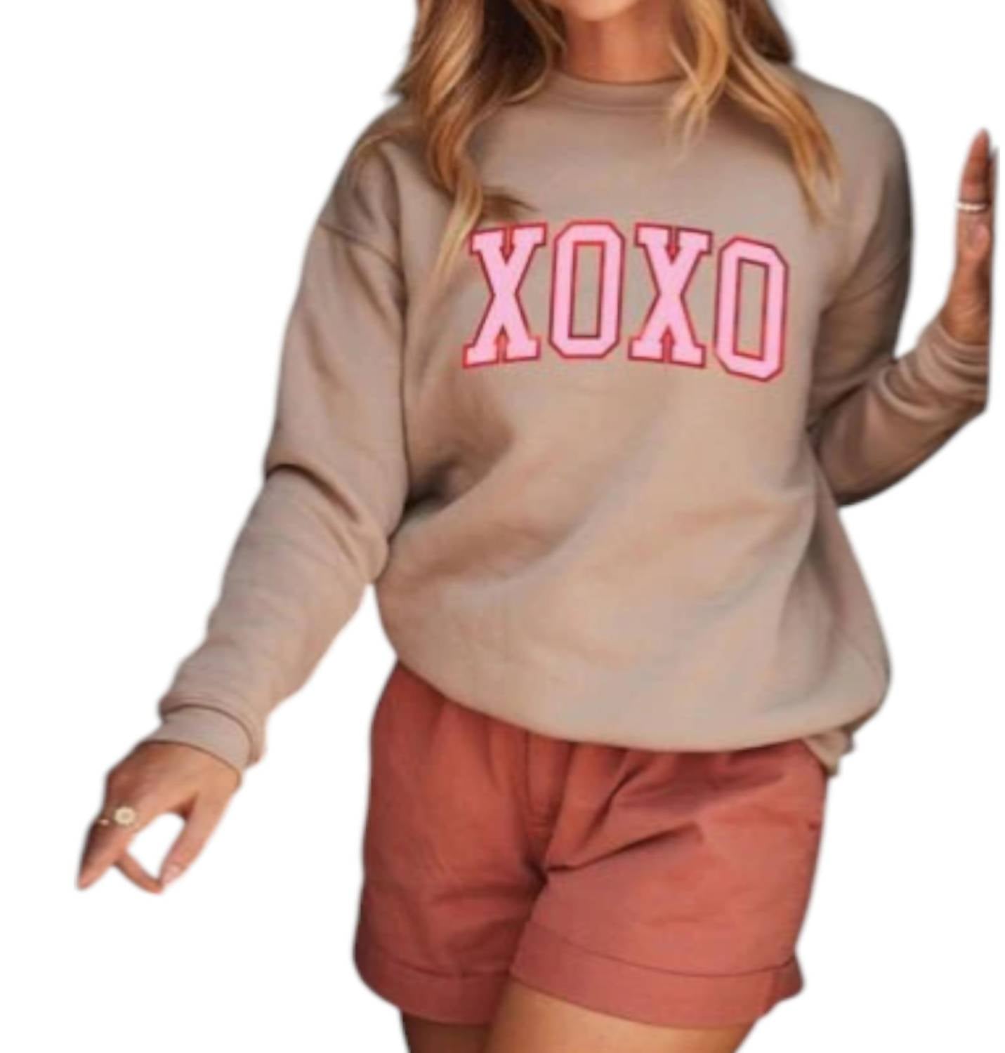 Oat Collective - Xoxo Foil Graphic Sweatshirt