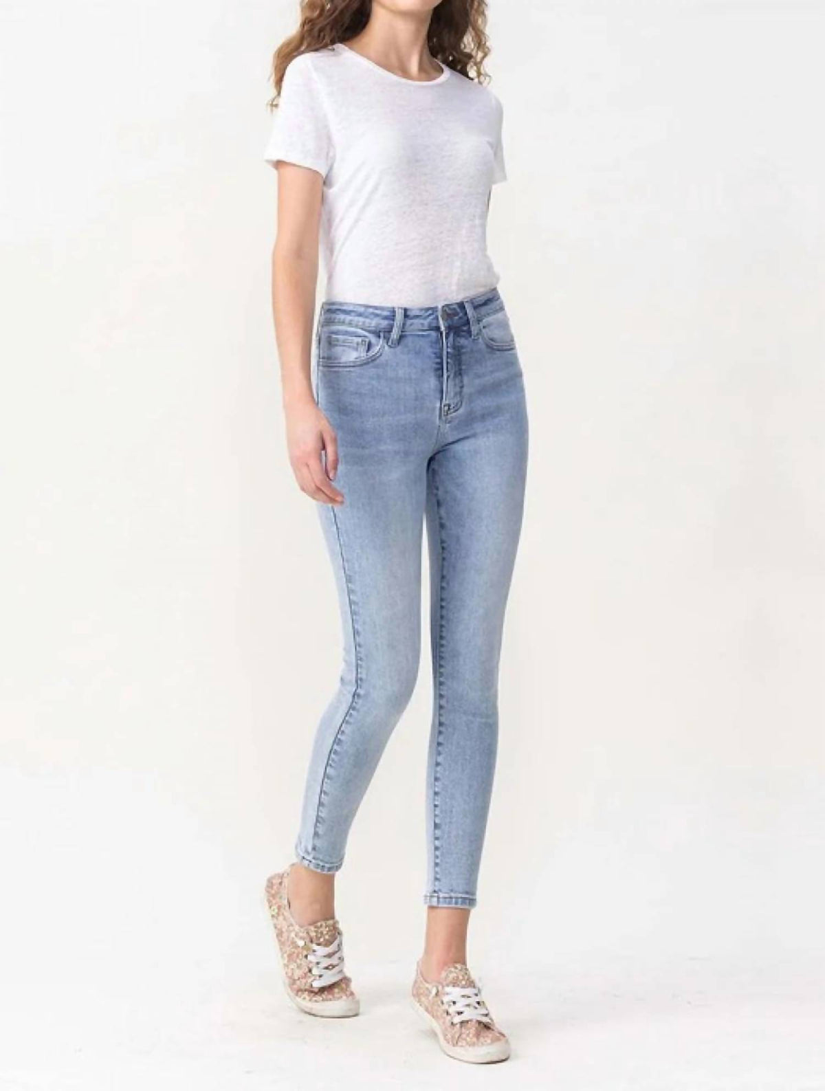 Lovervet - Talia High Rise Crop Skinny Jeans