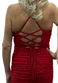 Jessica Angel - Cowl Neck Ruched Dress
