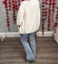 Michelle Mae - Oh My Hearts Sweater Cardigan