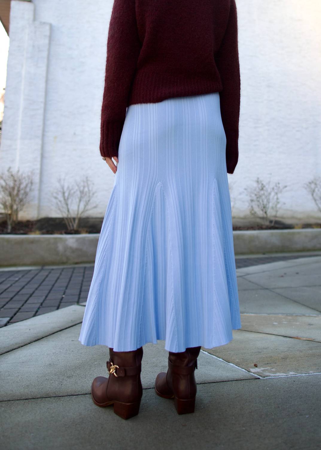 Cara Cara - Dara Ribbed Knit Elegance Skirt