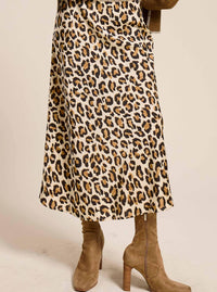La Miel - Kelly Basic Satin Slip Skirt