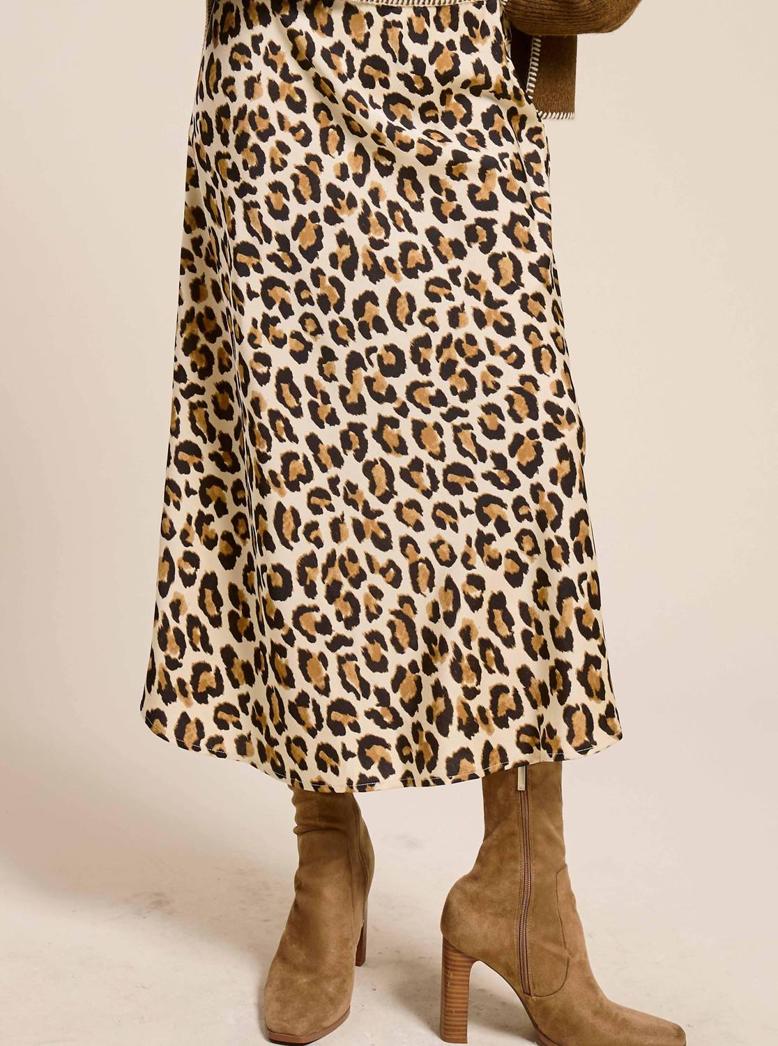 La Miel - Kelly Basic Satin Slip Skirt