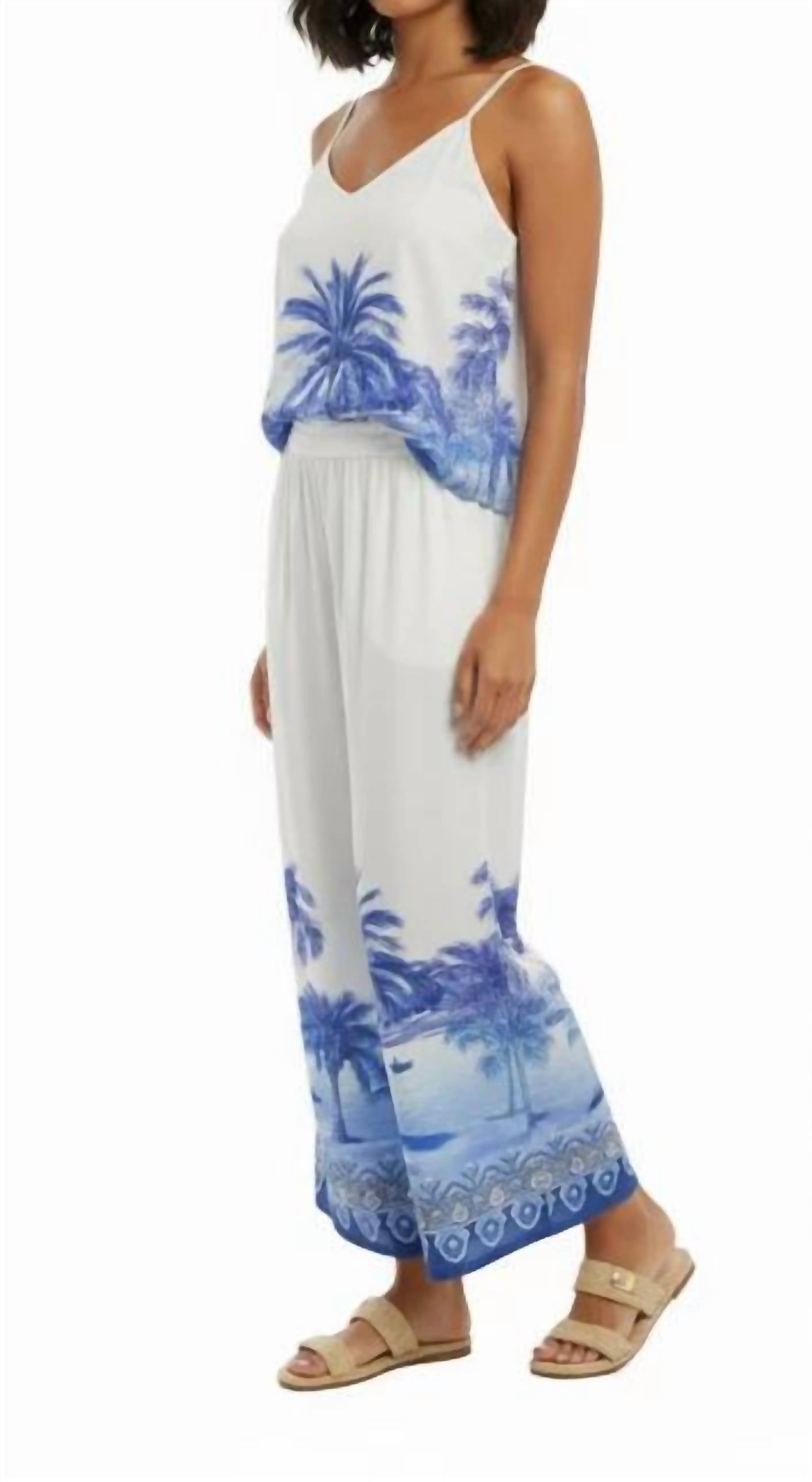 Tolani - Dyna V-neck Tank Top