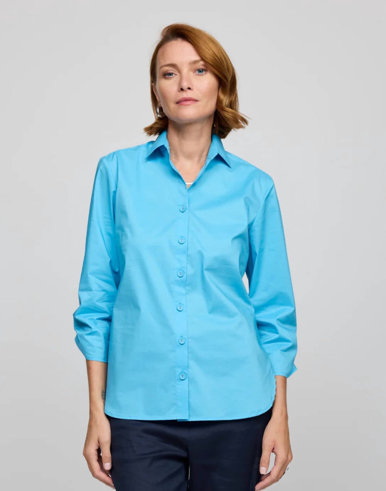 Hinson Wu - 3/4 Sleeve Delphine Top