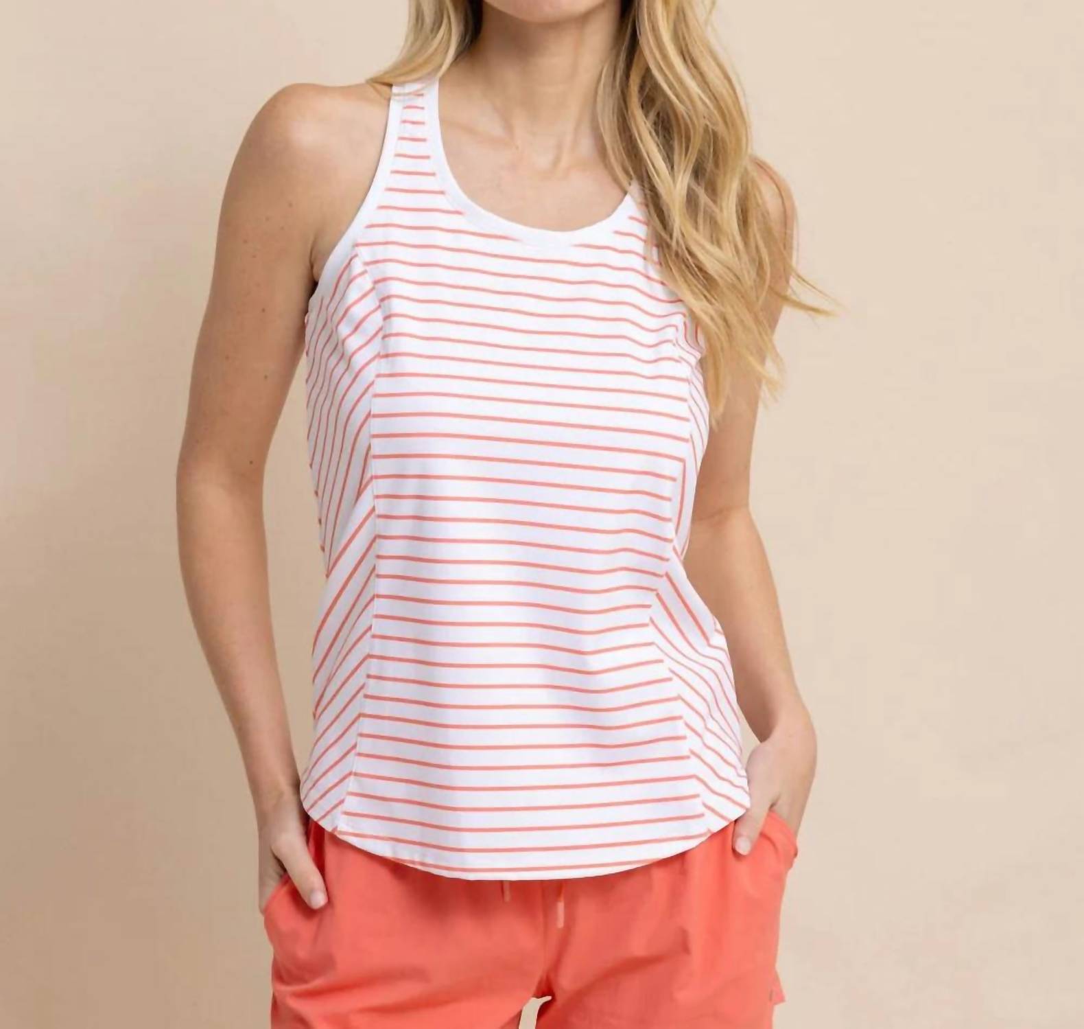Southern Tide - Myra Stripe Racerback Tank Top
