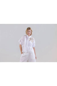 Psophia - Sheeer Organza Light Blouse