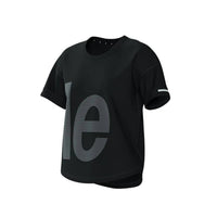 ciele athletics Women's Wrap Standard Shirt in black - women's t-shirt - detail view