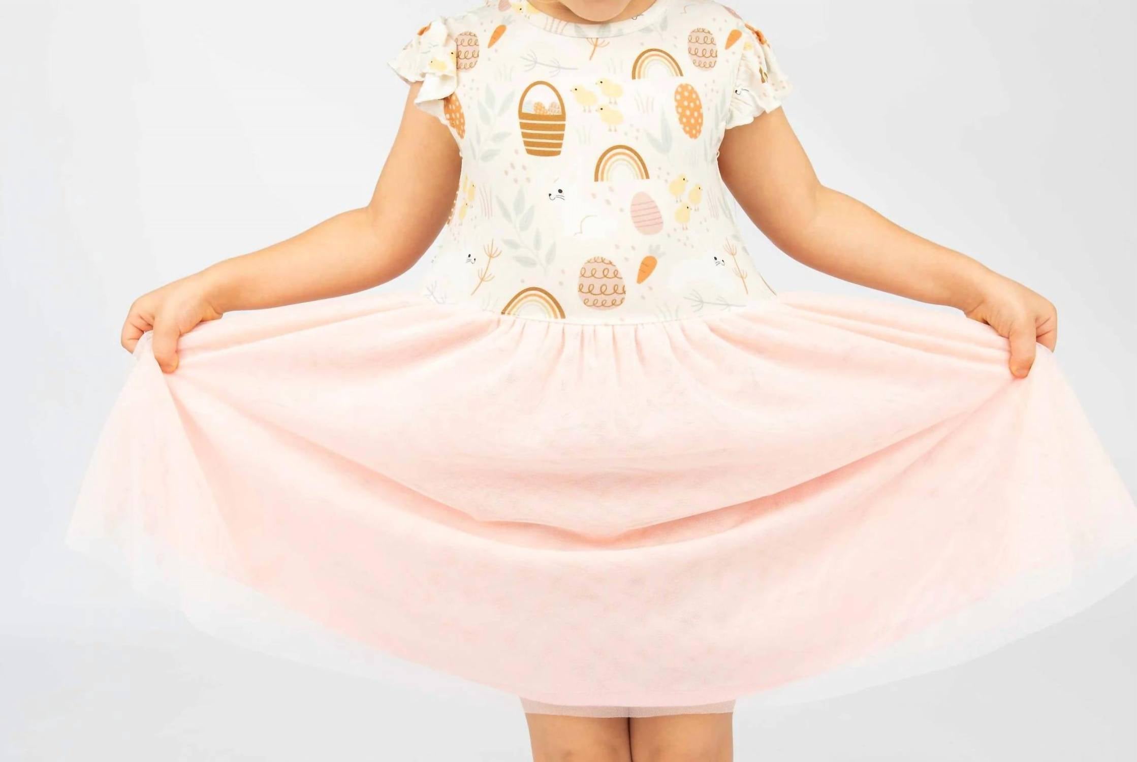 Emerson And Friends - Hop To It Easter Tulle Twirl Dress