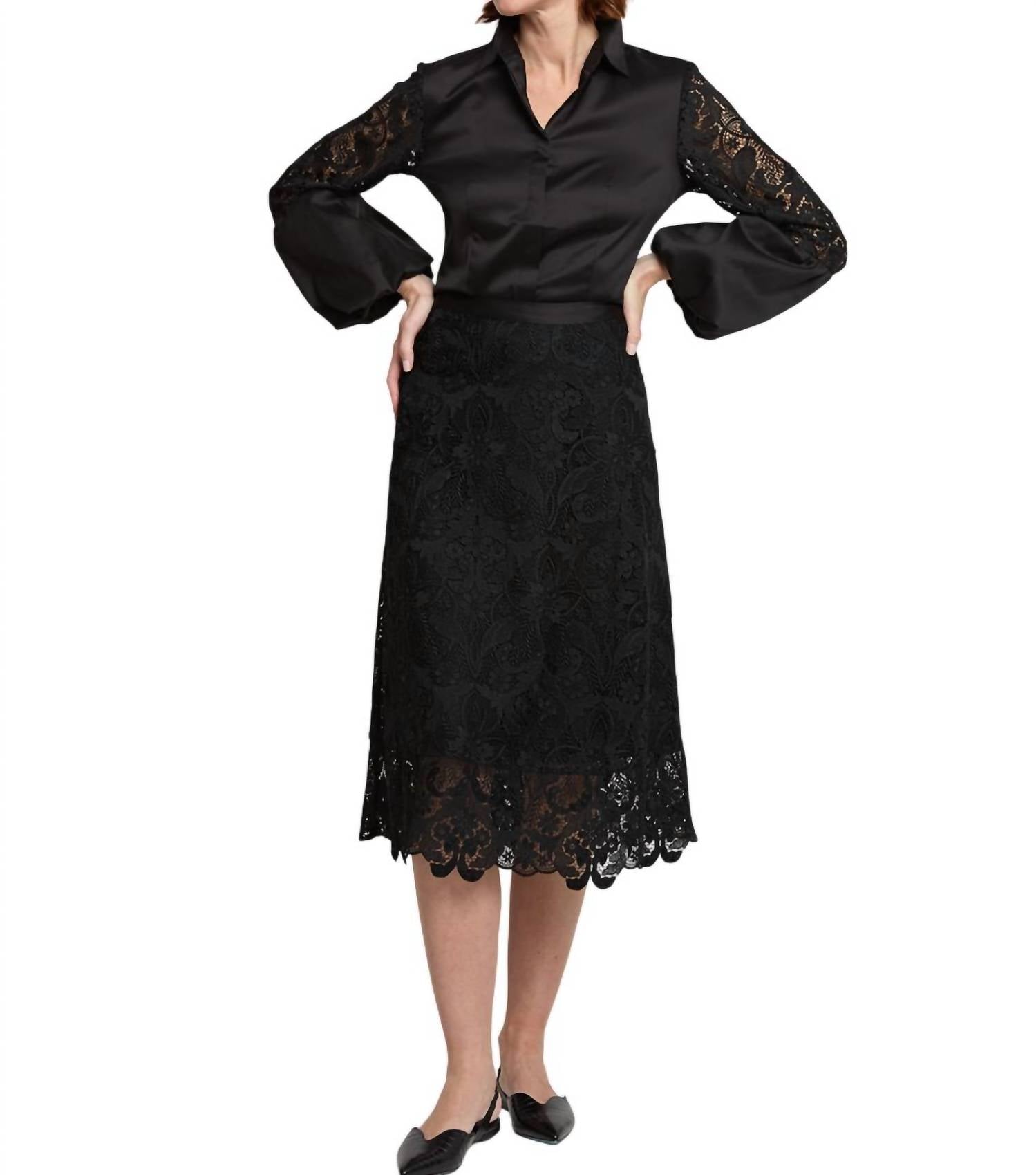 Hinson Wu - Gloria Lace Skirt