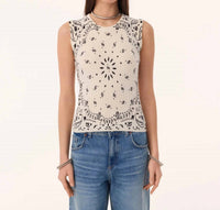 Kujten - Ribbi Cashmere Bandana Tank