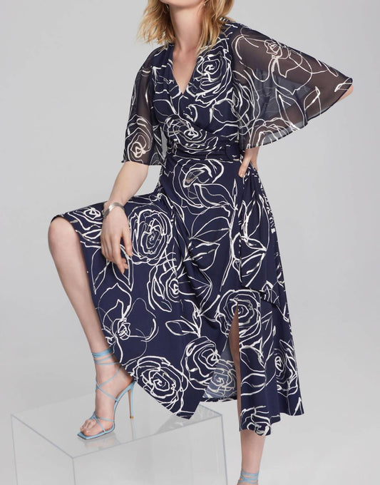 Joseph Ribkoff - Floral Print Dress