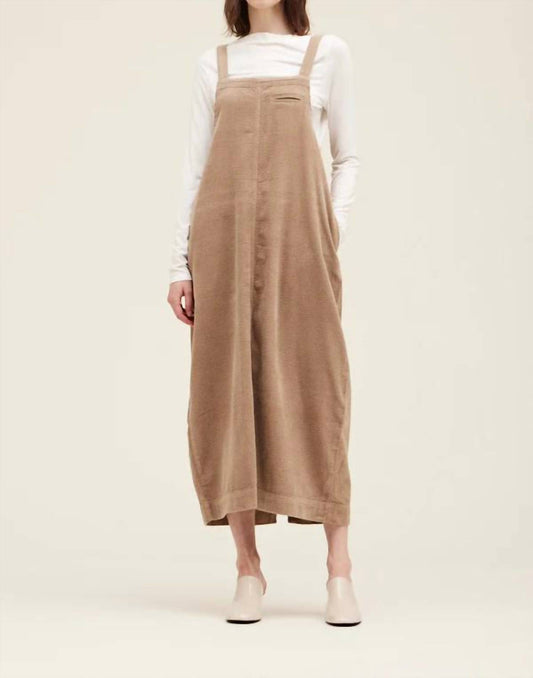Corduroy Coverall Skirt