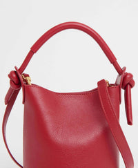 Mansur Gavriel Women's Mini Fortuna Bucket Bag in pomodoro - women's bag - alternate view
