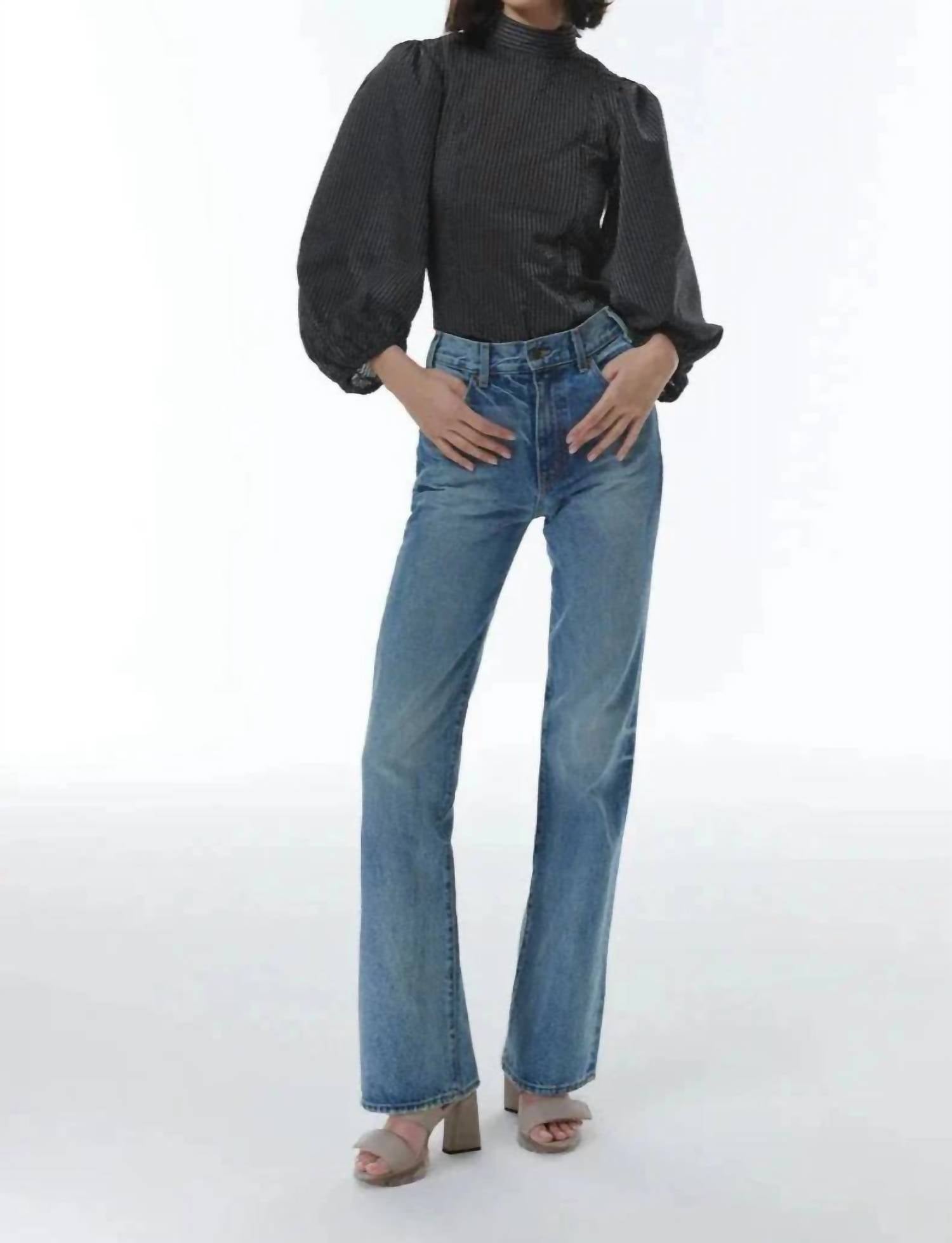 Theo The Label - Nyx Straight Leg Jeans
