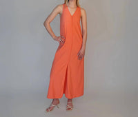 Alysi - V-Neck Maxi Dress