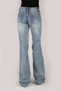 Stetson - Women's Raw Edge Seam Trouser Jeans