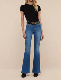 L'Agence - Bell High Rise Flare Jeans