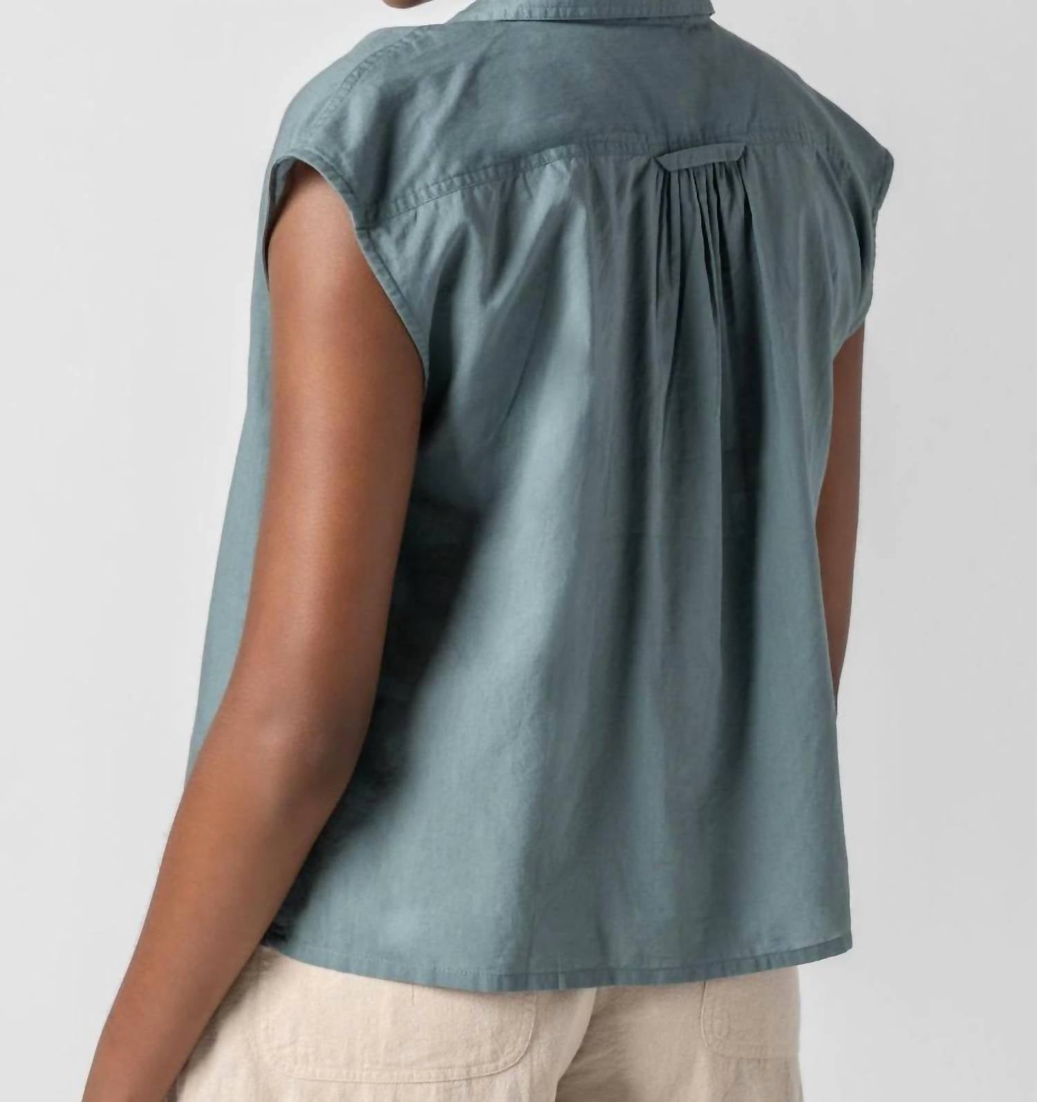 Lilla P - Short Sleeve Button Down Shirt