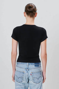 Eterne - Fitted Crewneck Short Sleeve T-shirt