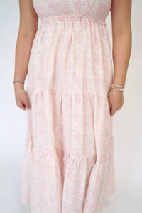 J.Nna - Floral Tiered Maxi Dress