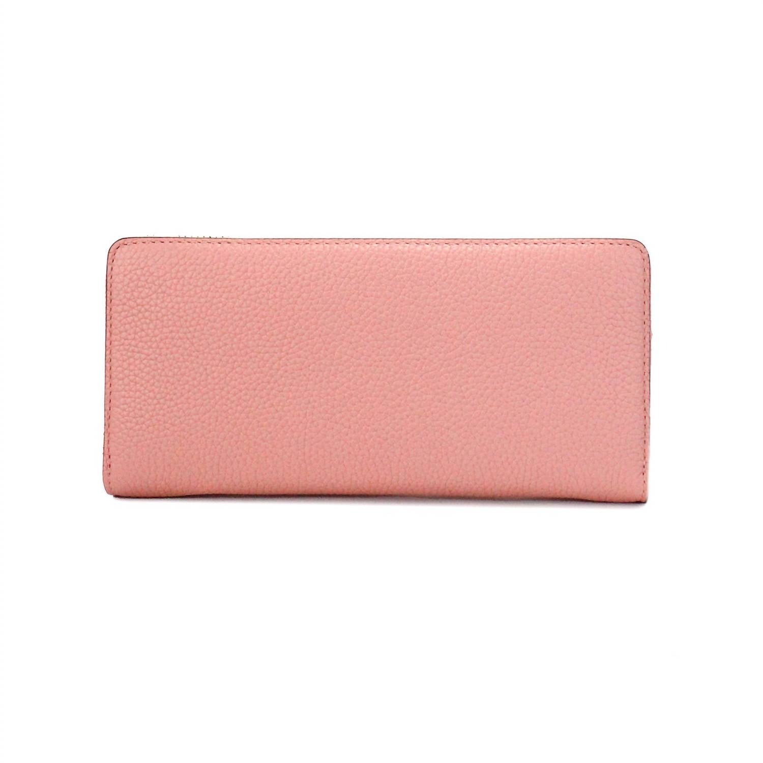 Michael Kors - Women's Jet Set Travel Leather Continental Wristlet Wallet Large