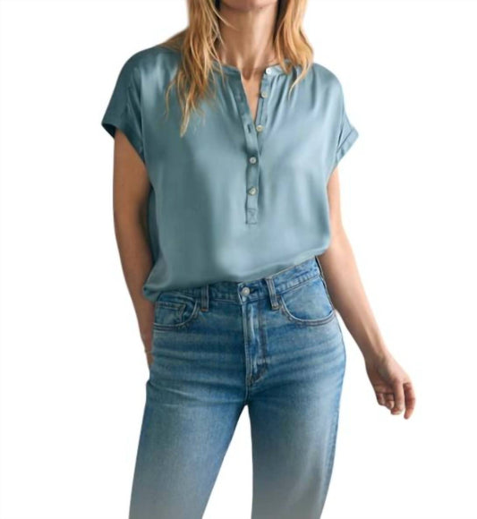 Faherty - SANDWASHED SILK DESMOND TOP