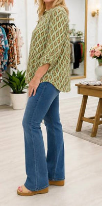 Dear Scarlett - Lizzy 3/4 Length Sleeve Top