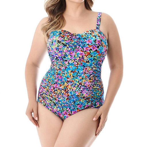 Longitude - Lingerie One Piece Swimsuit - Plus