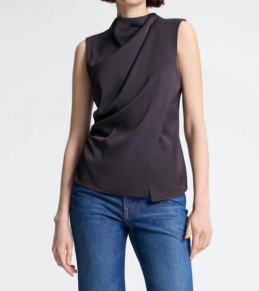A.L.C. - Amira Ruched Sleeveless Top
