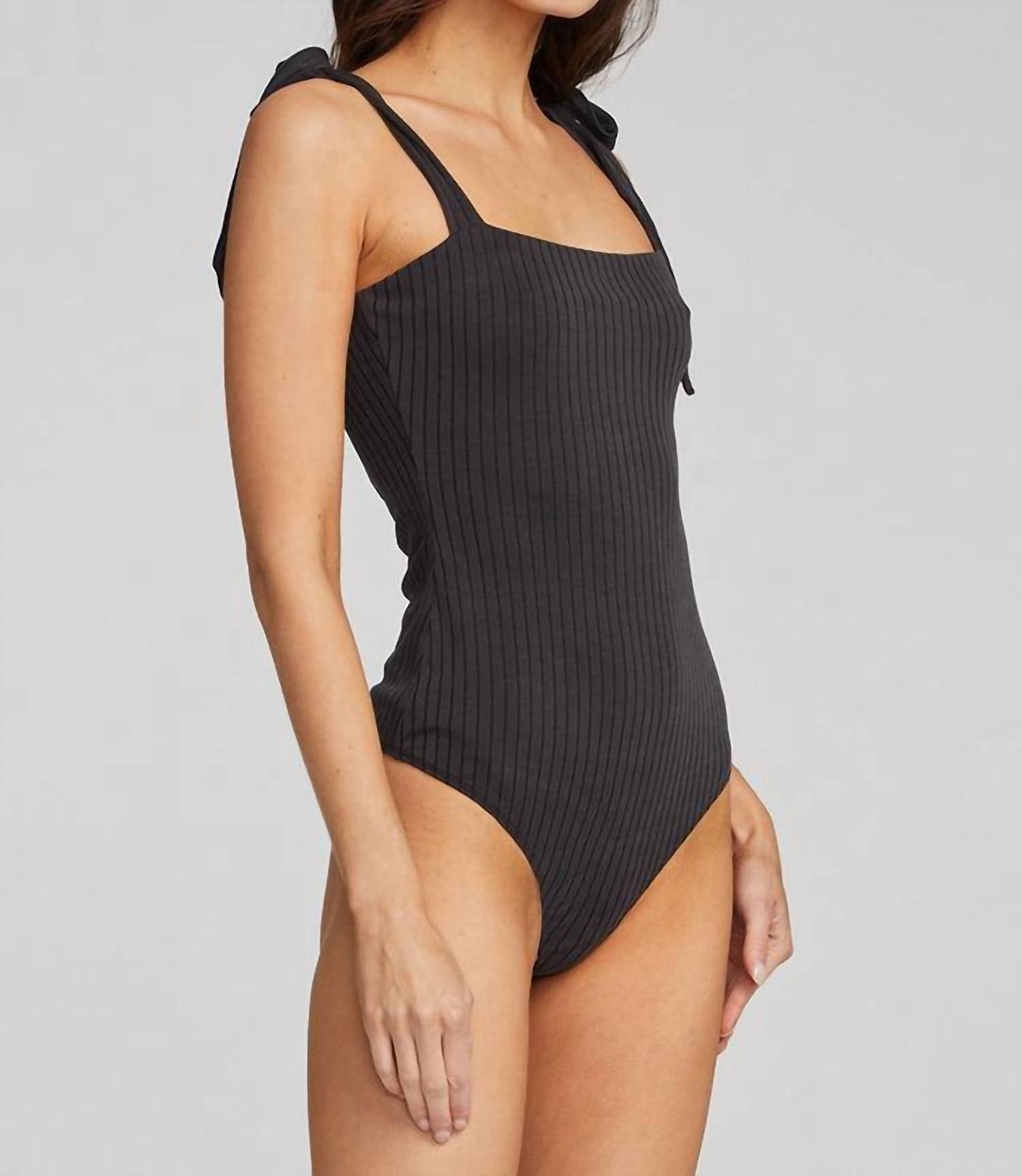 Saltwater Luxe - Tie Tank Bodysuit