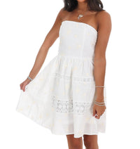 Klesis - Lovelace Embroidered Mini Dress
