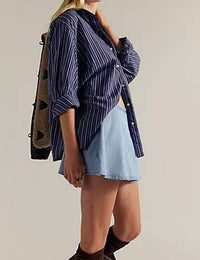 Free People - Paradise Found Denim Skort