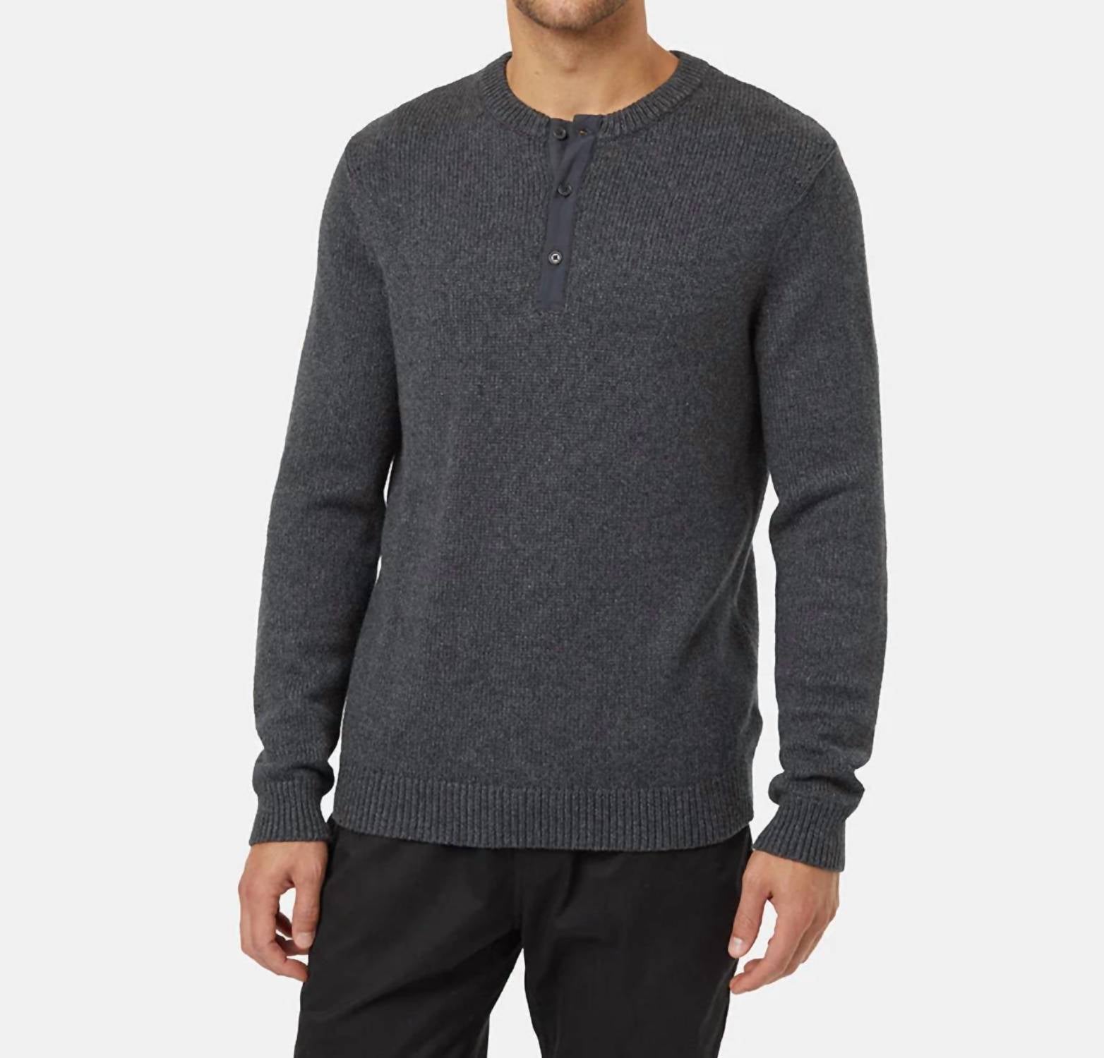 Tentree - Dalton Quarter Placket Sweater
