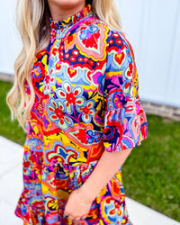 Ivy Jane - Popping Paisley Dress