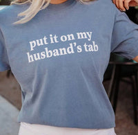 Katydid - Put It On My Husband's Tab Short Sleeve Tee
