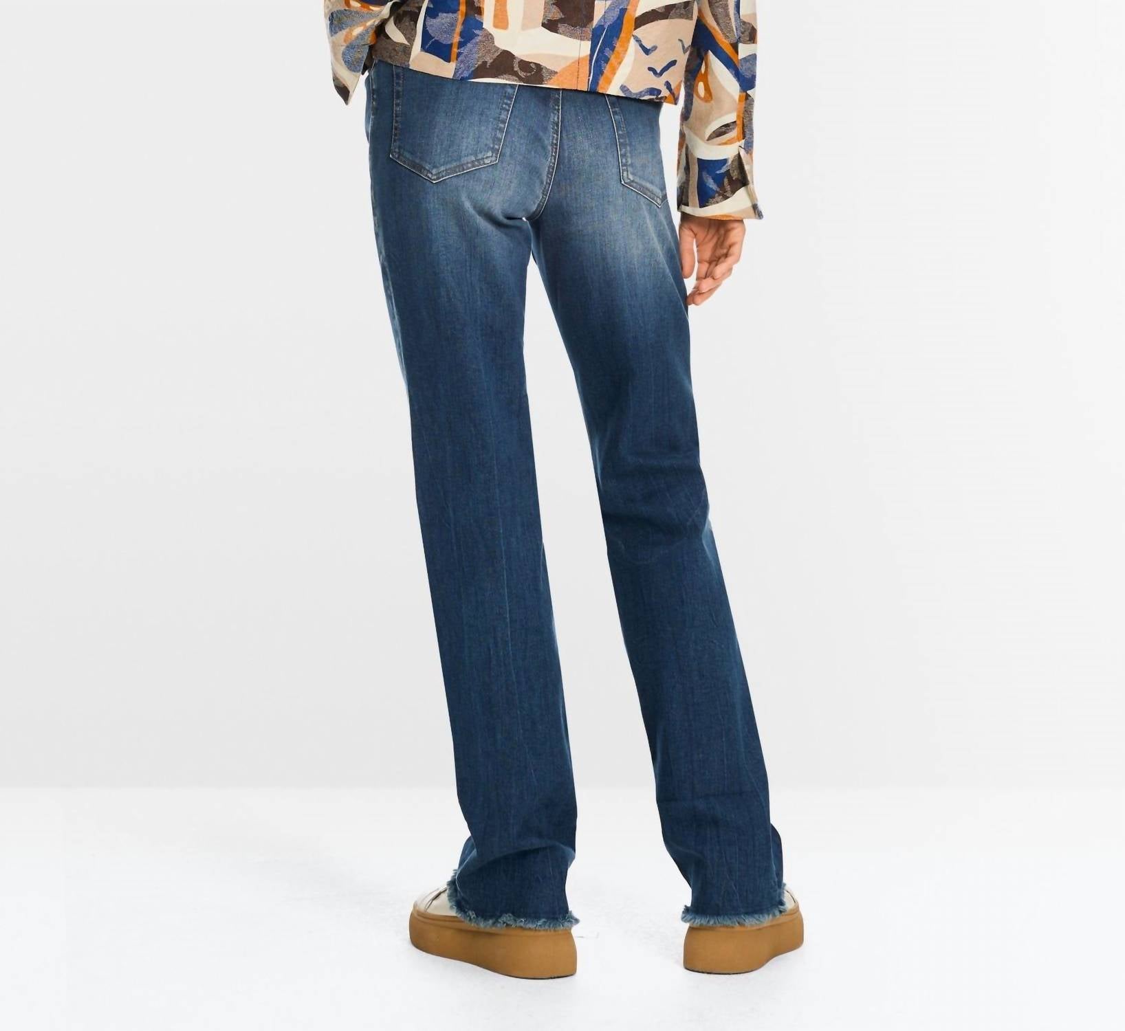 Marc Cain - Patterned Slit Sleeves Jacket