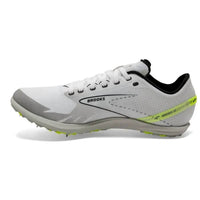 BROOKS Men's Draft Xc Shoes in black green white - men's shoe - detail view