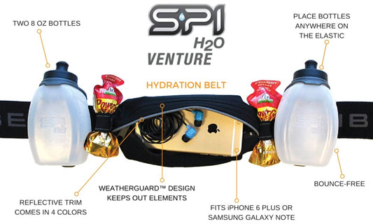 Spibelt - H20 Venture 2-bottle Hydration Belt
