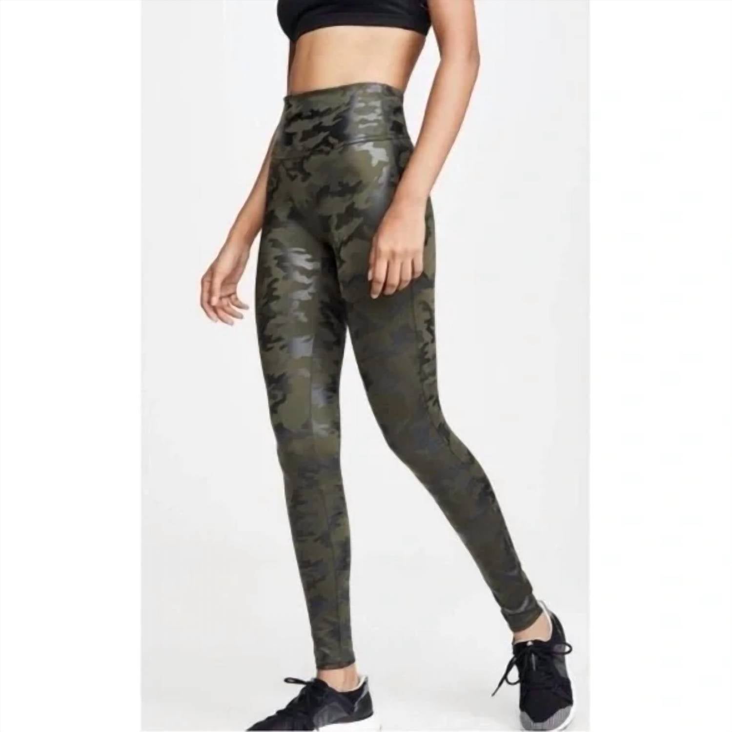 Spanx - Compression Legging With Shiny Finish